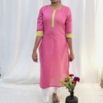 Chanderi Cotton Kurta | G-3265O