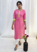 Chanderi Cotton Kurta | G-3265O