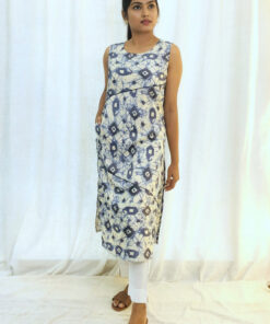 Blue Rayon Kurta | G-3325A |