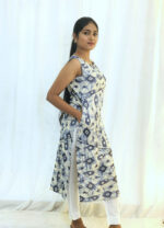 Blue Rayon Kurta | G-3325A |