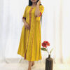 Mustard Cotton Dress | G-7324B |