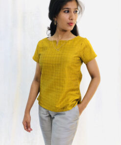 Mustard Dress | 9827GCR-1 |