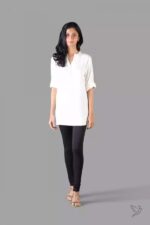 Twinbirds Carbon | Black Women Churidar Legging | 1503V008