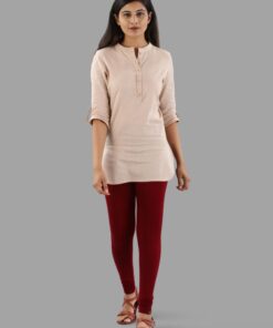 Twinbirds Cherry Berry Women Churidar Legging | Radiant Series | 1503V0043