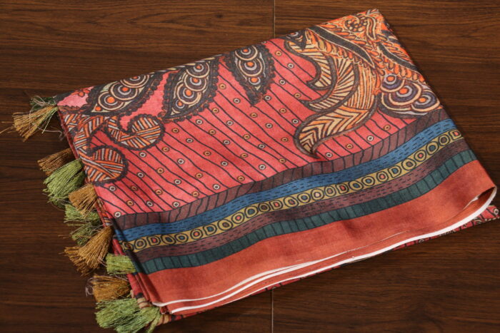 Printed silk saree | PX0086A