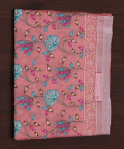 Kota Cotton Saree | Pink | YN0007C