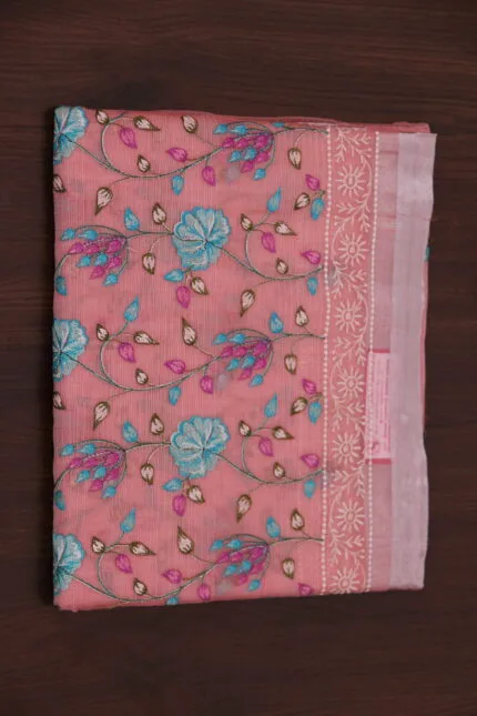 Kota Cotton Saree | Pink | YN0007C