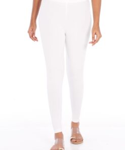 White | Churidar Leggings |