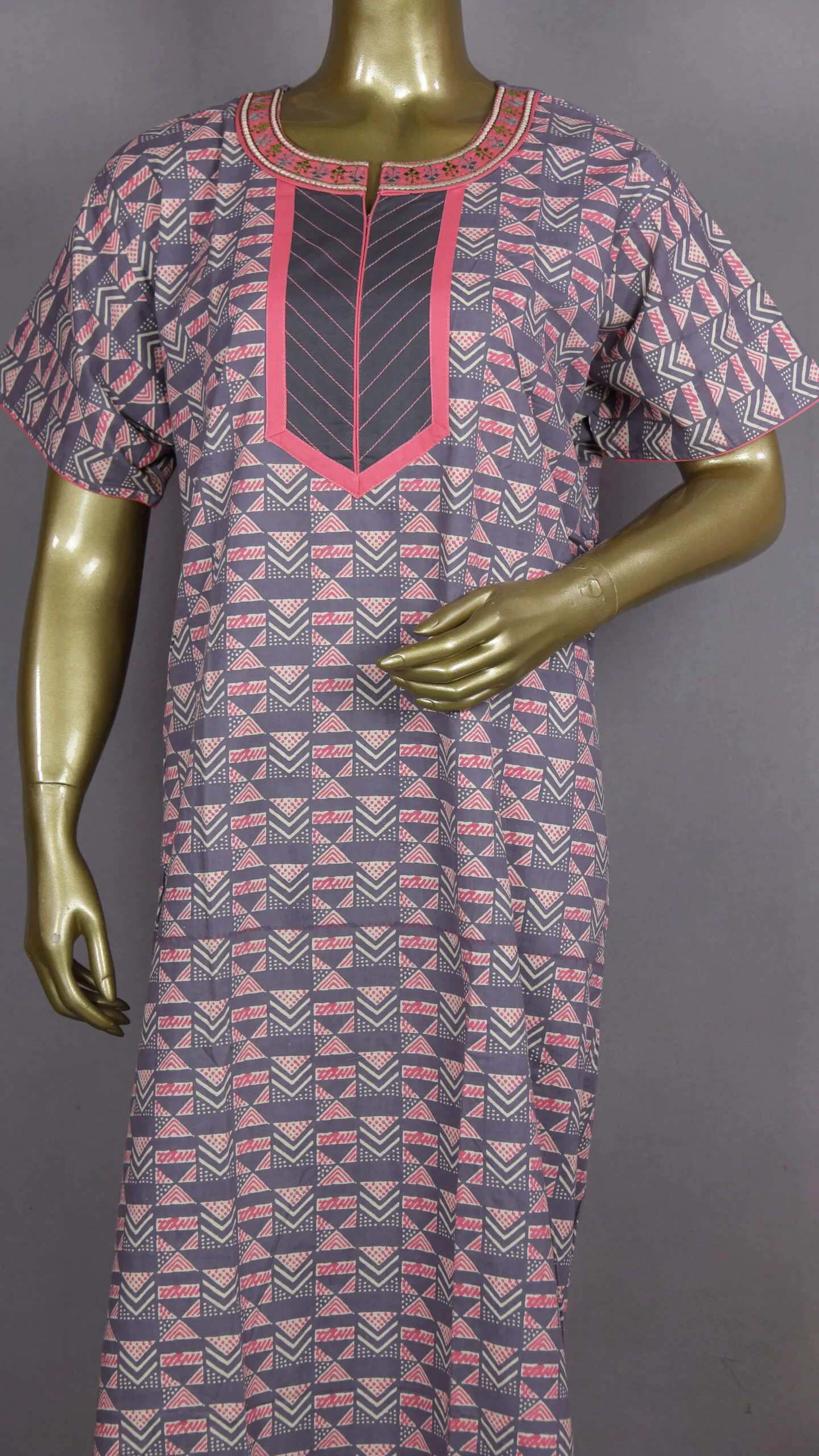 XXL Trendy Cotton Nighty | JS0026 - Image 2