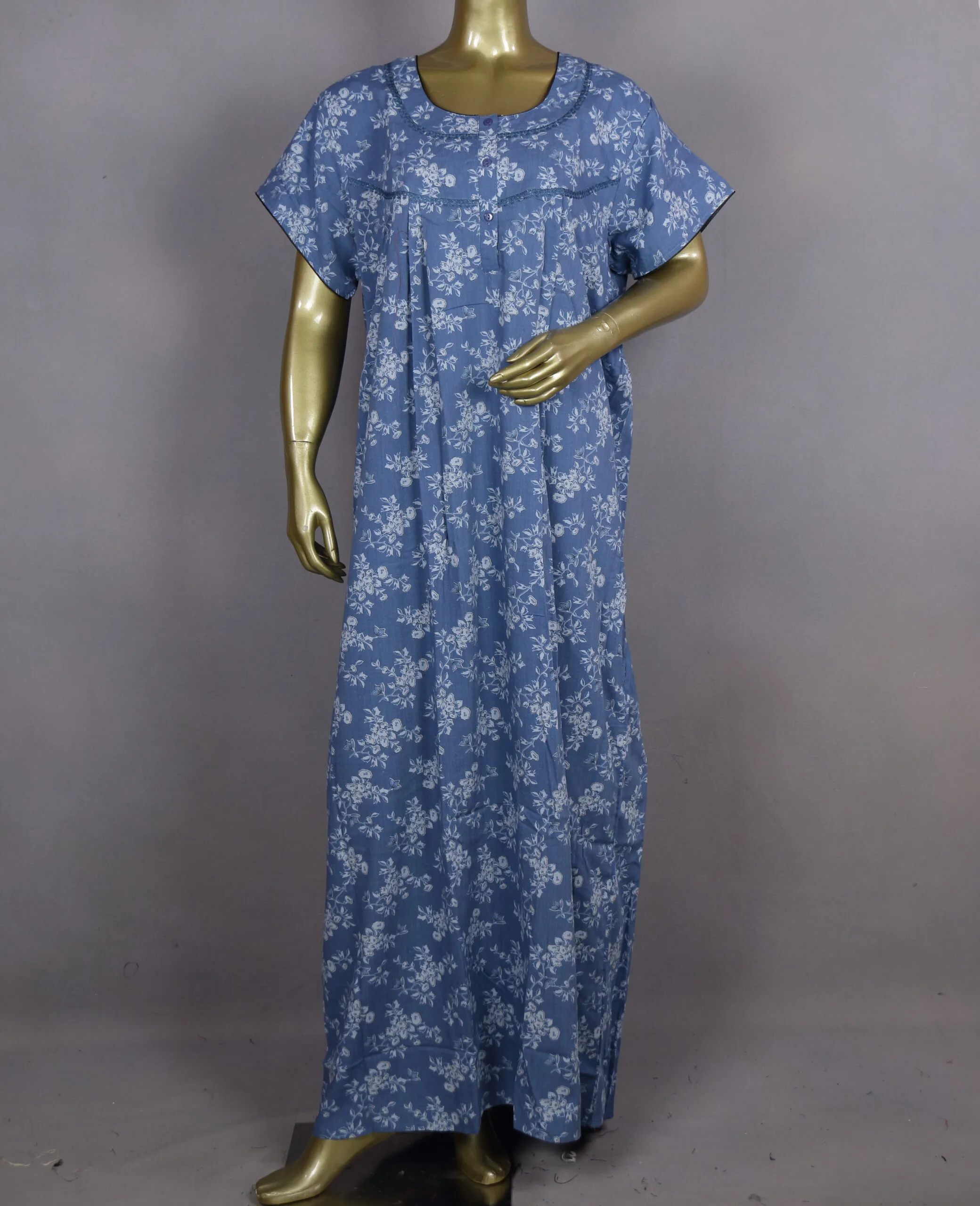 XXL Viscose Crushed Nighty | JS0018