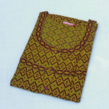 XL Printed Cotton Nighty (JS0002)