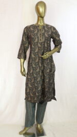 Muslin Printed Salwar Suit | Green | DD0169