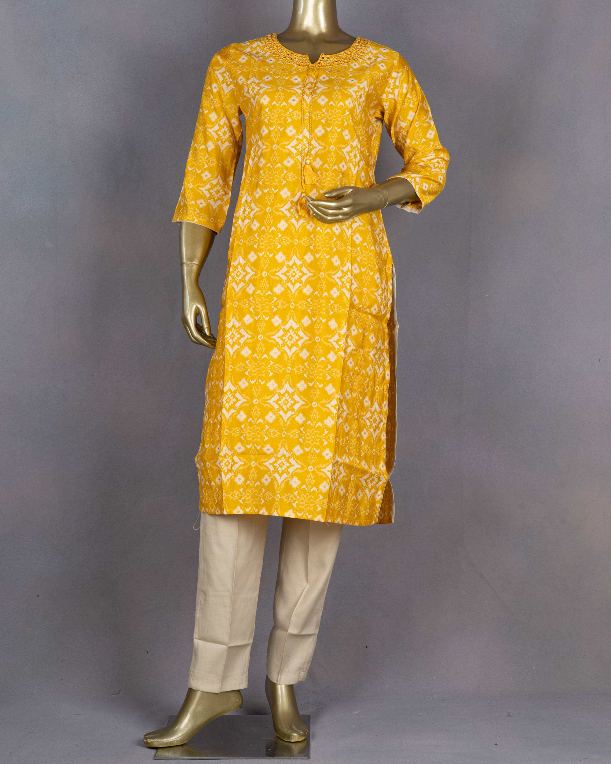 Printed Muslin Salwar Suit | DD0168Y