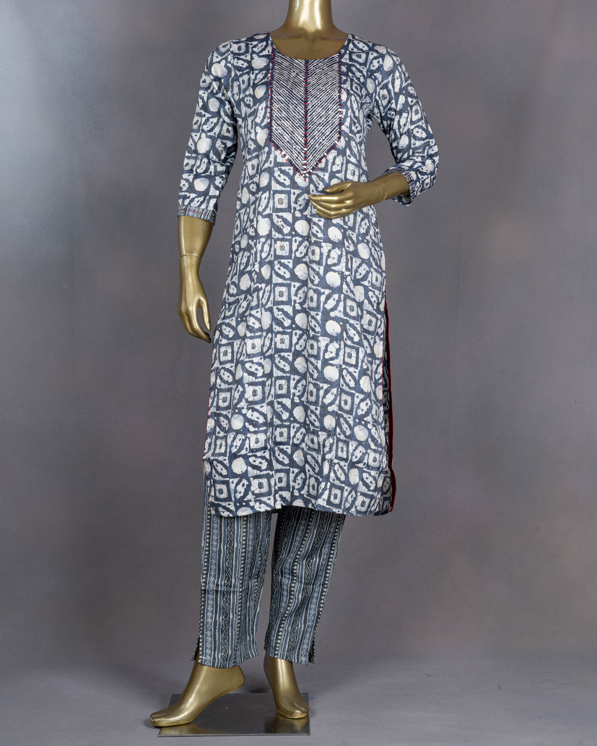 Beautiful Printed Rayon Salwar Suit | DD0164B