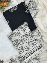 Pure Cotton Material | Black & White |002