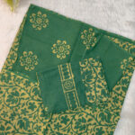 Pure Cotton Material | Green for Women's