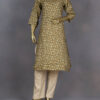 Muslin Salwar Suit | Mehandhi Green | DD0151