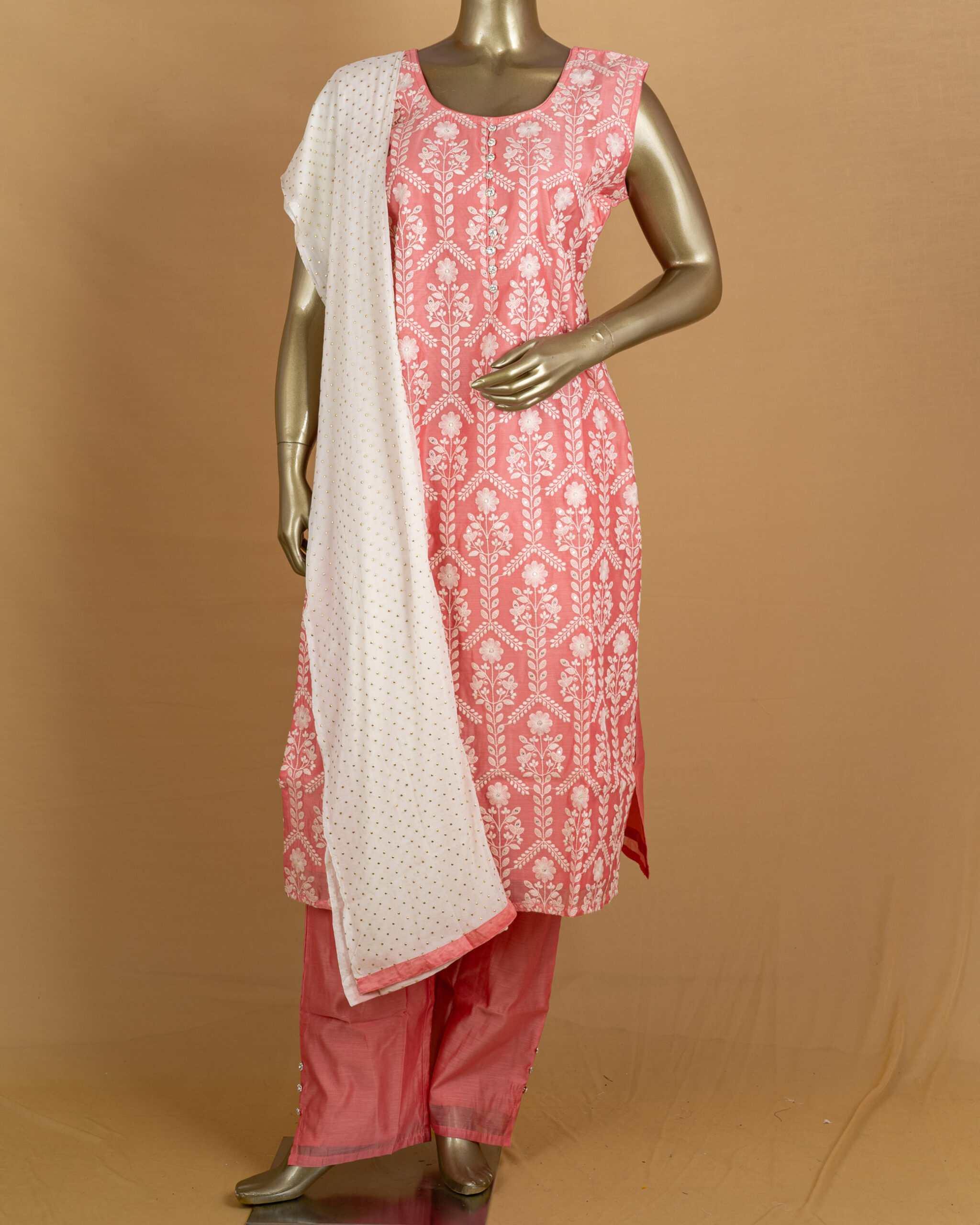 Chanderi Cotton Salwar Suit | AV0004