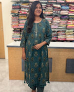 Cotton Kurti Pant Set for women