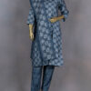 Muslin Salwar Suit With Dupatta | Blue | DD0183