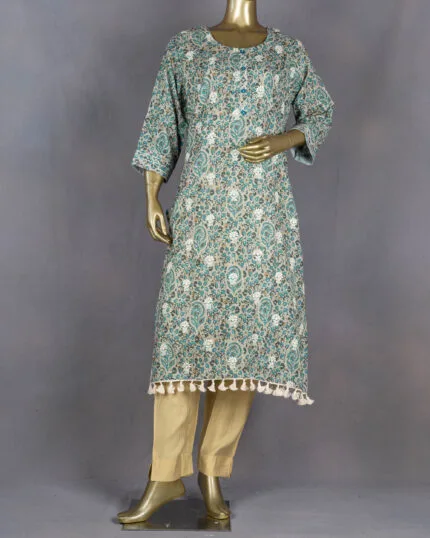 Straight Kurti with Tassels | DD0143