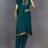 Salwar Suit with Dupatta | Peacock Blue | AV0007