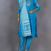 Chanderi Salwar Suit With Dupatta | Blue | DD0099