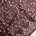 Printed Raw Silk Saree | PX0092 - Image 2