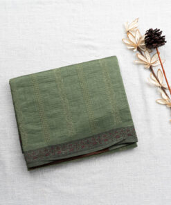 Beautiful Cotton Silk Saree | Green | YN0019