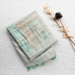 Printed Chanderi Cotton | Green | PX0117