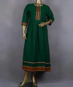 Ethnic Dress/Kurta | Green | AB0005