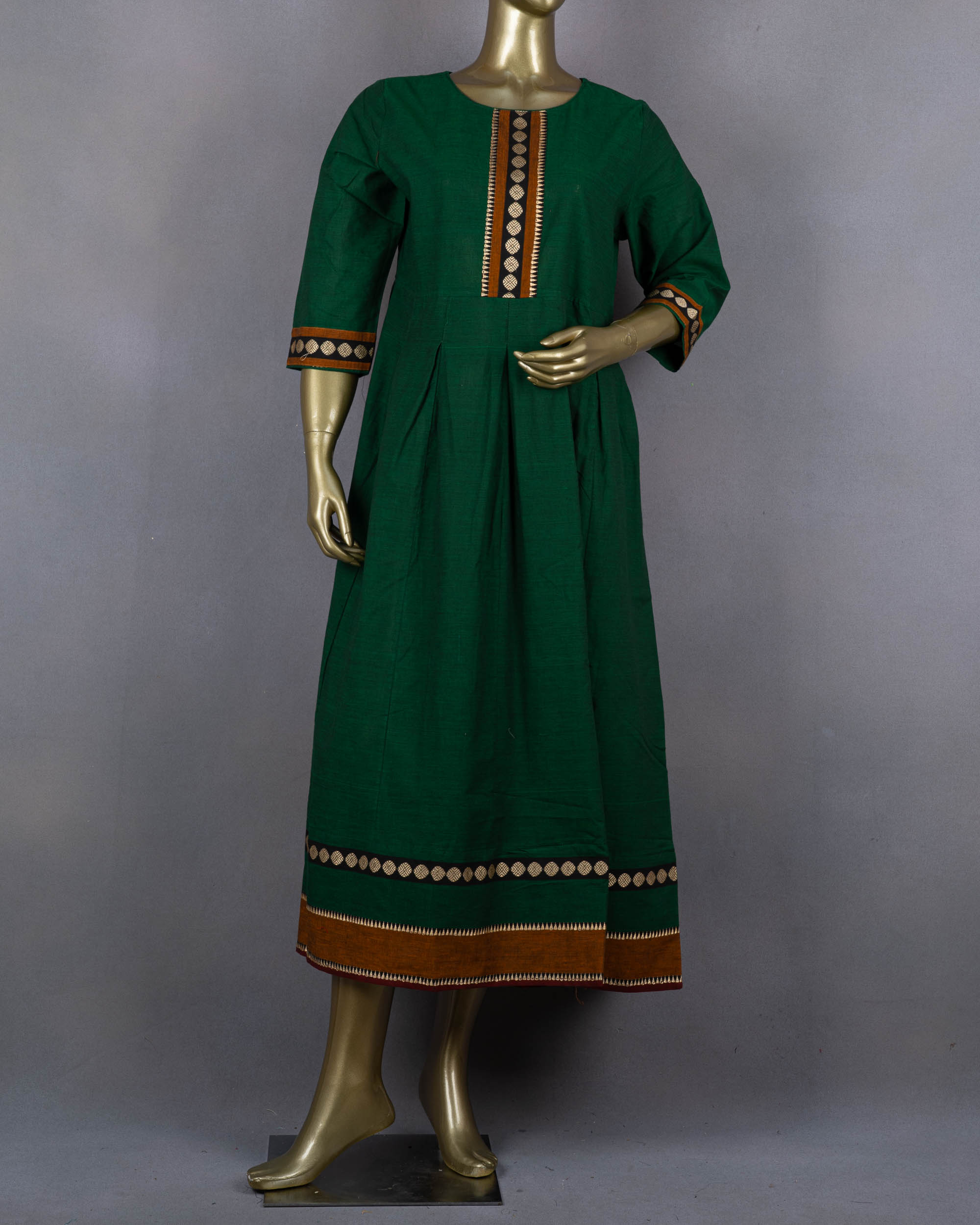 Ethnic Dress/Kurta | Green | AB0005