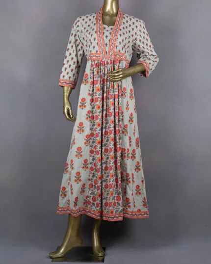 Long Kurta/Gown | Blue | FG0004