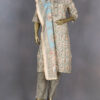 Ethnic Muslin Salwar Suit with Dupatta | Blue | DD0001