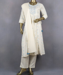 Ethnic Salwar Suits | Cream | QB0004