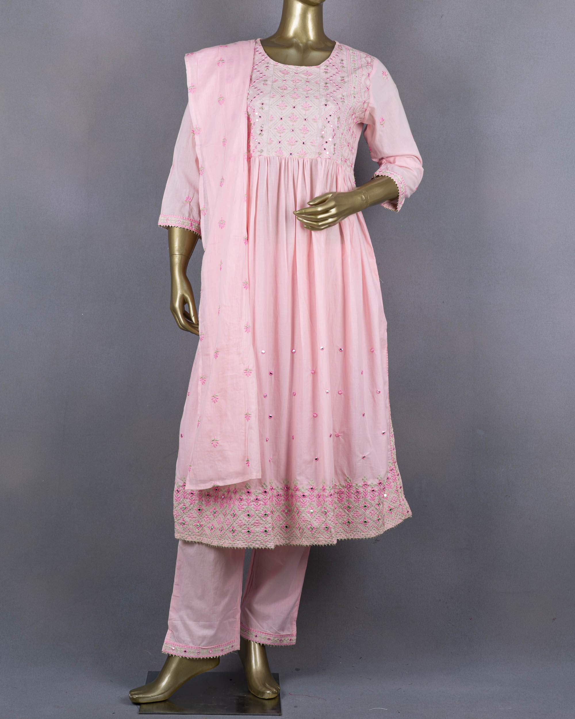 Ethnic Salwar Suits - Pink