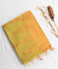 Beautiful Silk Cotton Saree | Green | LX0010