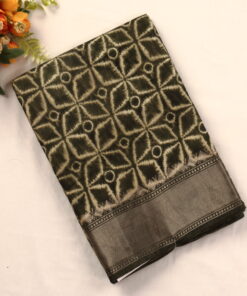 Authentic Art Silk Saree | Green | PX0108