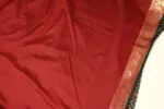 Beautiful Patola Silk Saree | Green & Red | OW0006 - Image 4