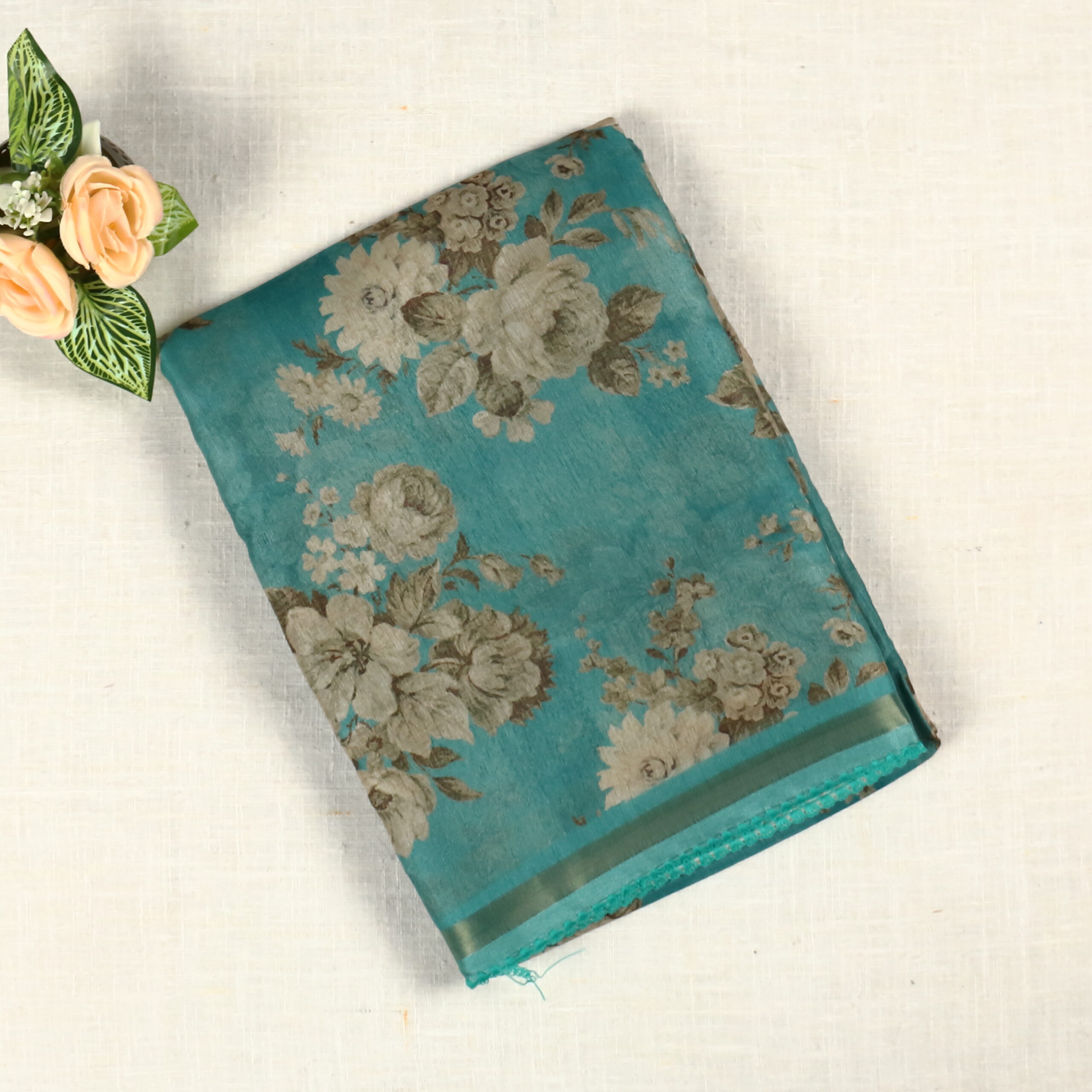 Elegant Chanderi Cotton Silk| Blue | OW0005