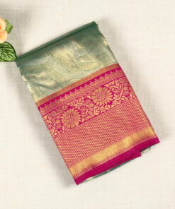 Tissue Silk Saree | Green | OW0001