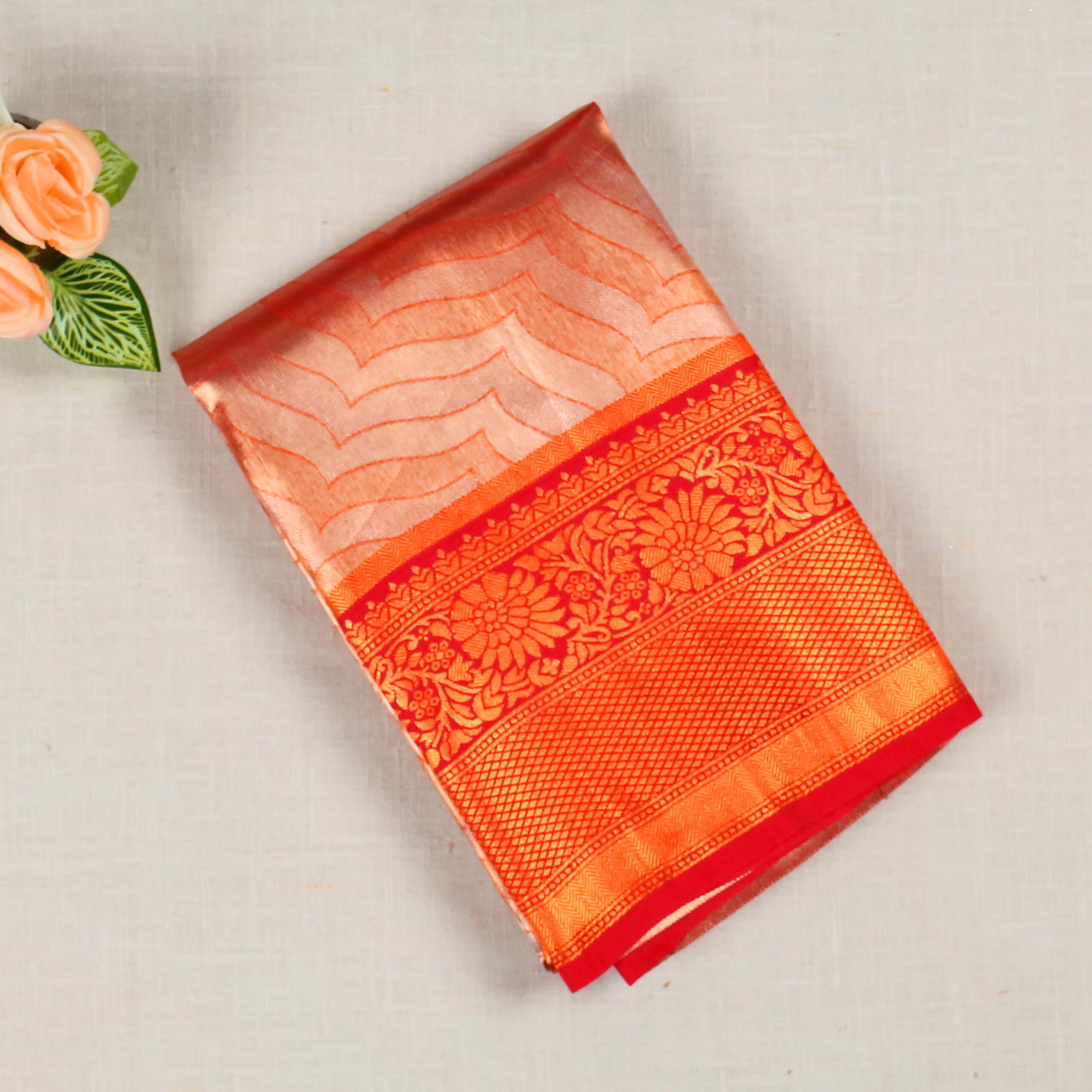 Tissue Silk Saree | OW0001