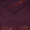 Embossed Cotton Saree | Violet | LX0013