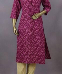 Beautiful Cotton Kurti | Pink | PM0003