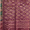 Beautiful silk saree with floral zari weaves and stones comes with contrast border, blouse and pallu.