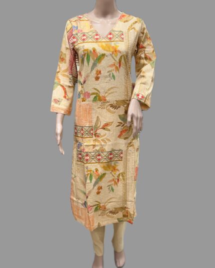 Cotton Kurta Pant Set
