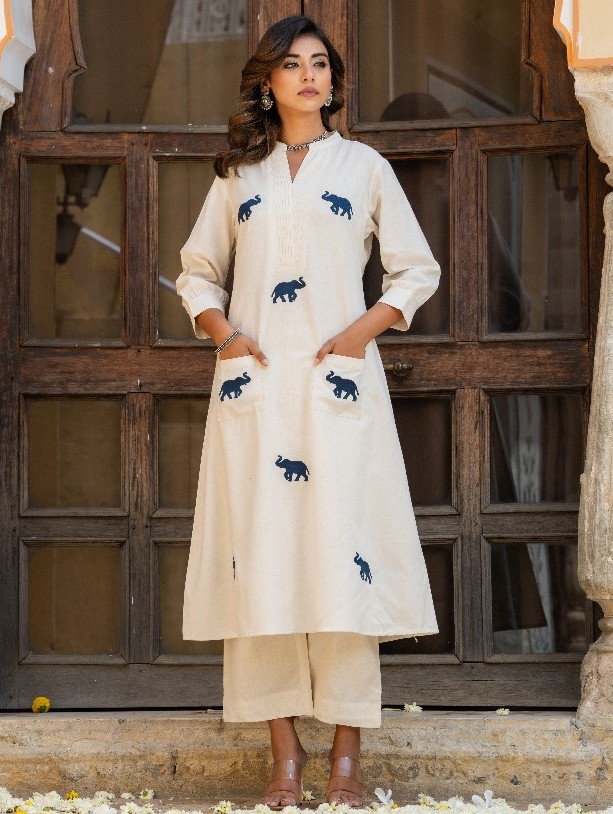 Cotton kurta pant