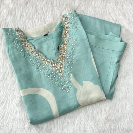 Muslin Kurta pant set