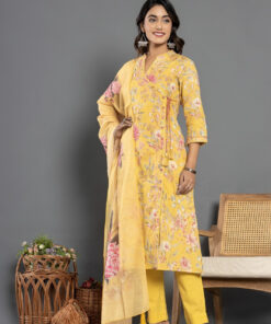 Beautiful Linen cotton Salwar Set