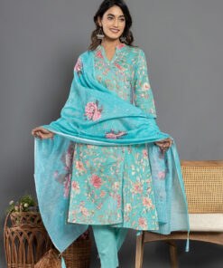 Beautiful Linen cotton Salwar Set